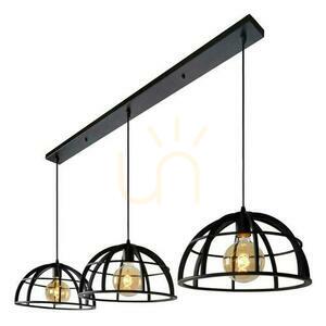 Lucide DIKRA Black Metal Pendant Light 76464/03/30 small 5