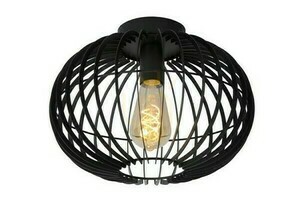 Lucide REDA plafond black metal 32 cm E27 78199/01/30 small 0
