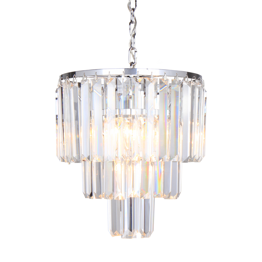 Pendelleuchte Zuma Line CHR 17106/3+1- AMEDEO WISZĄCA chrom/CHROME