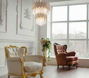 Pendant Light Max Light Vogue P0283 Gold 16-Light 60 cm 3 Pendant Light Max Light Vogue P0283 Gold 16-Light 60 cm small 3