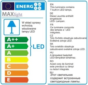Recessed Luminaire Max Light Plazma H0089 Black LED 13W 3000K IP54 Ø9.2 cm small 4
