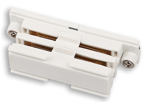 Check Track 3-Phase Straight Connector Max Light MAX White Aluminum MHT1-I-WH