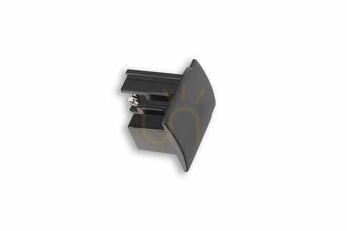 Check Track Busbar End Cap Max Light MAX Black Aluminum MHT1-N-BK