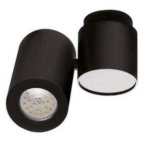 Max Light BARRO C0035 black ceiling spotlight, 1xGU10, 14x15 cm small 0