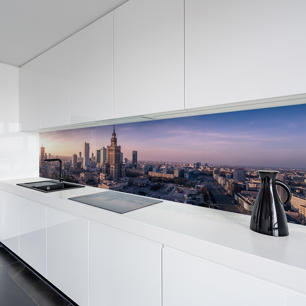 Wall mural Panoramic Warsaw from the Aerial