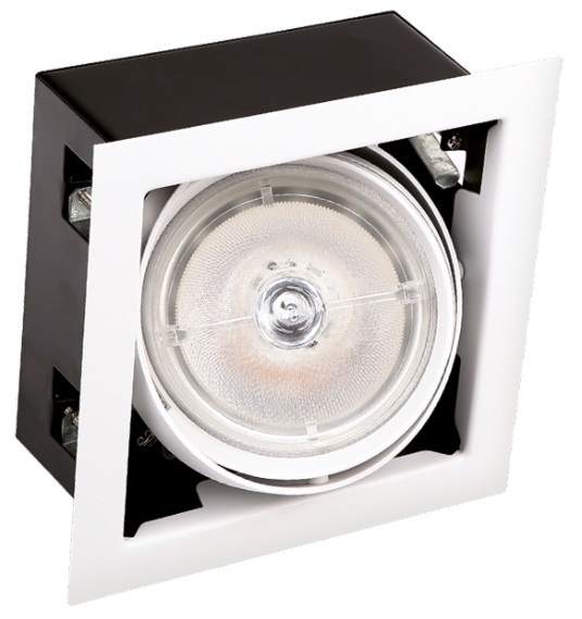 View Recessed Ceiling Light Max Light Matrix White AR111 1x50W H0059 Recessed Ceiling Light Max Light Matrix White AR111 1x50W H0059
