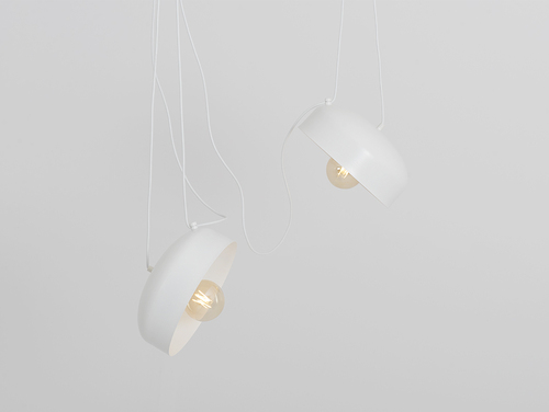 Check Hanging lamp POPO FLAT L 2 - white