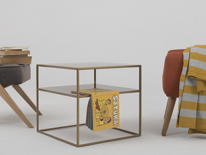 TENSIO 2 FLOOR METAL 50 coffee table small 1
