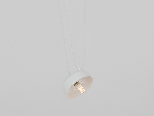Check POPO FLAT 1 hanging lamp - white