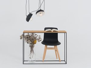 POPO FLAT 2 hanging lamp - black small 2