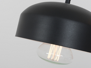 POPO FLAT 2 hanging lamp - black small 4