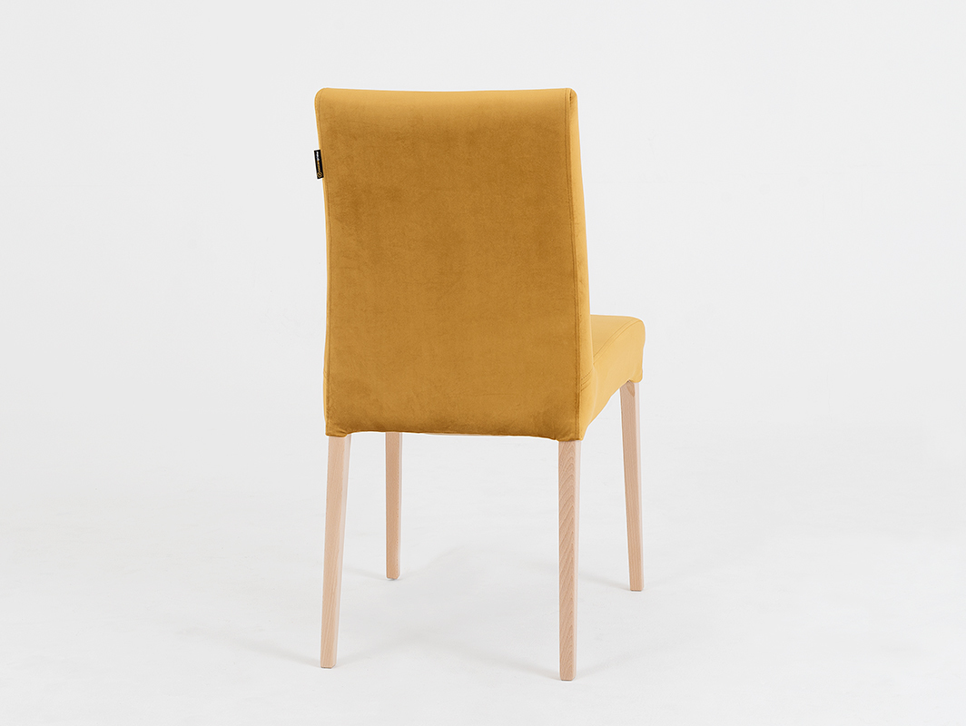 Display Upholstered chair DIANA, natural beech, passion fruit Upholstered chair DIANA, natural beech, passion fruit