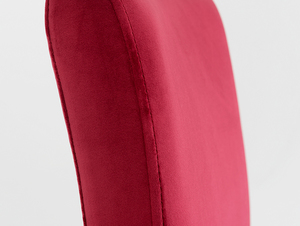 Wooden chair DIANA, natural beech, cranberry 4 Wooden chair DIANA, natural beech, cranberry small 4