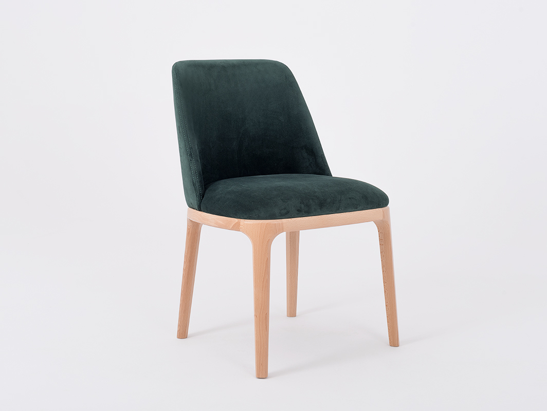 Check Chair for bira LULU beech, avocado Chair for bira LULU beech, avocado