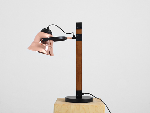Check SHERLOCK TABLE table lamp - copper
