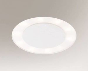 Recessed luminaire BANDO 3322 6xTC-L 24W round White 0 Recessed luminaire BANDO 3322 6xTC-L 24W round White small 0