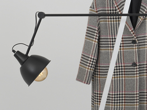COBEN WIDE hanging lamp - black small 1