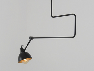 COBEN WIDE hanging lamp - black small 3