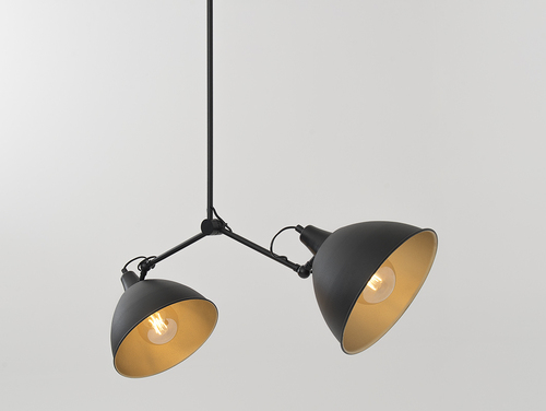 Check COBEN TWO HEAD hanging lamp - black