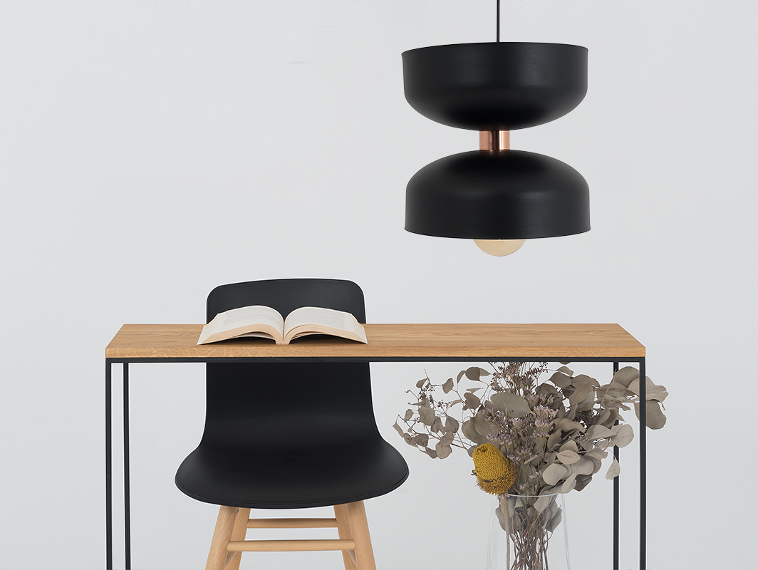 View Hanging lamp WOMAN L - black Hanging lamp WOMAN L - black