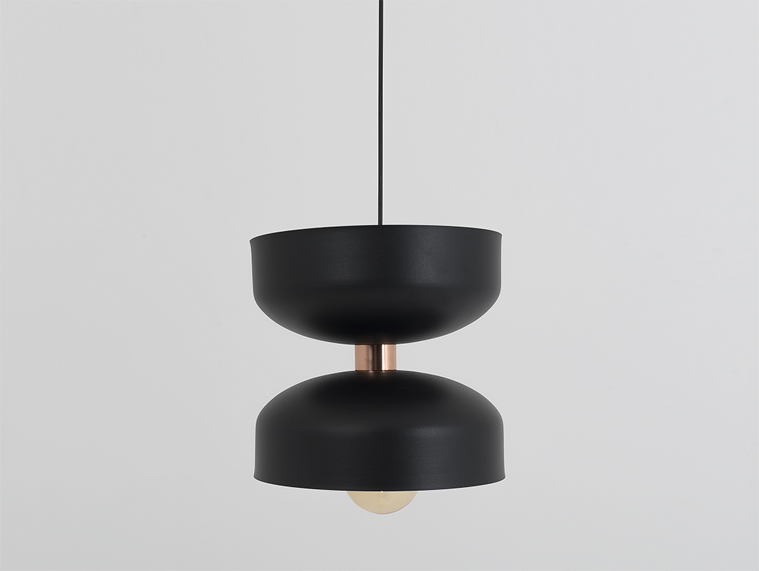 Check Hanging lamp WOMAN L - black Hanging lamp WOMAN L - black