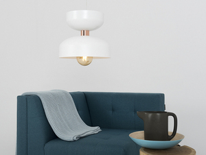 Hanging lamp WOMAN M - white 1 Hanging lamp WOMAN M - white small 1