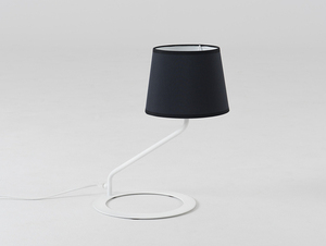 Table lamp SHADE TABLE - white, black shade small 0