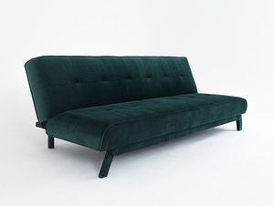 CustomForm MODES L three-seater sofa bed – Avocado RV38, black legs small 0