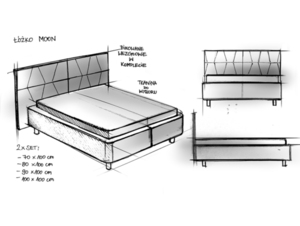 MOON bed small 5