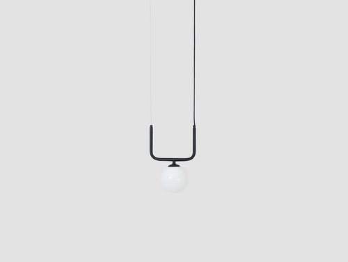 Check CATKIN hanging lamp - black