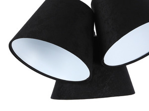 Triple BUCKET E27 60W black / white, adjustable 4 Triple BUCKET E27 60W black / white, adjustable small 4