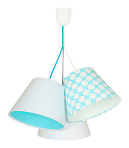 Lamp for boy BUCKET E27 60W blue, white dots small 1