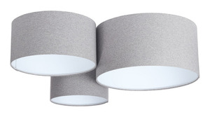 Classic Elements 60W E27 gray / white felt ceiling ceiling lamp small 0