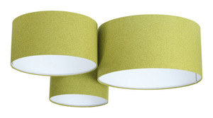 Elements 60W E27 green / white felt ceiling lamp 0 Elements 60W E27 green / white felt ceiling lamp small 0