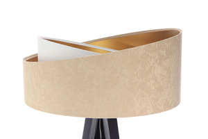 Floor standing lamp Crown 60W E27 velor, beige / white 8 Floor standing lamp Crown 60W E27 velor, beige / white small 8