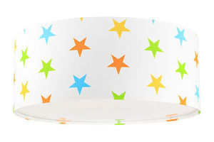 Children's lamp Luminance E27 60W LED white / colorful stars small 1