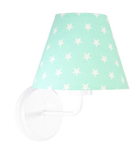 Wall lamp mint Raggio E27 60W white stars small 1