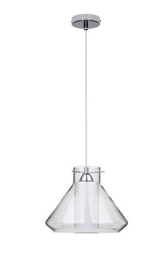 Check Britop Lighting Universe Transparent Glass Pendant Light, E27, 30 cm