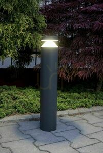 Outdoor Standing Light SU-MA Delta DL-500 Dark Gray 50 cm LED 4000K small 3