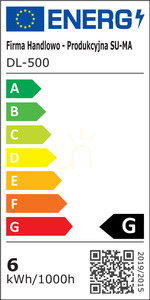 Outdoor Standing Light SU-MA Delta DL-500 Dark Gray 50 cm LED 4000K small 5