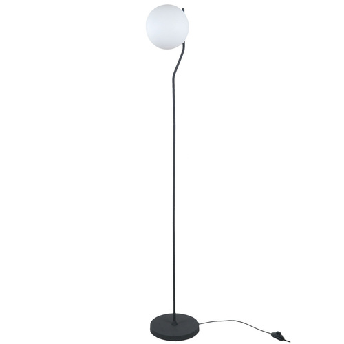 Check Italux Carimi Black White Floor Lamp E27 FL-3300-1-BK