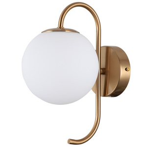 Italux Brass Gela G9 Wall Lamp WL-5500-1-HBR small 0