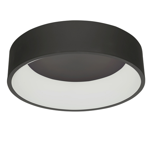 Check Italux Chiara LED Ceiling Lamp Black Acrylic 45.5 cm 32W 3945-832RC-BK-3