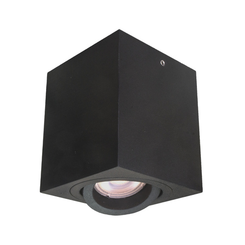 Check Surface-mounted Lamp Italux Emilio GU10 Black Aluminium IT8004S1-BK