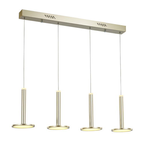 Check Italux Gold LED Pendant Lamp MD17033012-4B GOLD