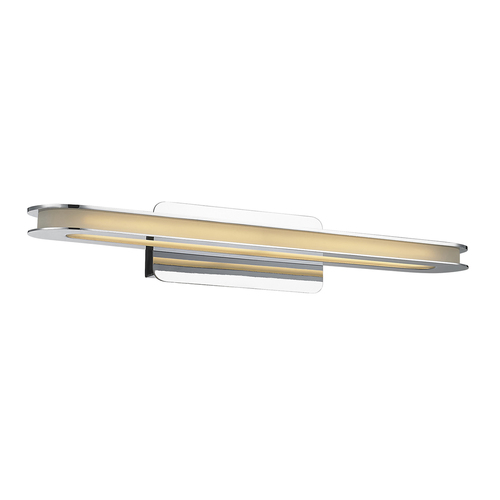 Check Italux Scarlett LED Wall Lamp Chrome 8W 3000K 40cm MB1279M