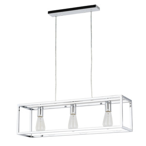 Italux Hanging Lamp Sigalo Chrome 3-Light E27 Metal MD-BR4367-D3 CH small 1