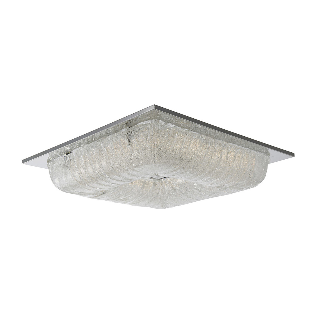 Plafon Italux Mercer LED chrom szkło 52 cm 40W 3000K MX15118-1B-40W
