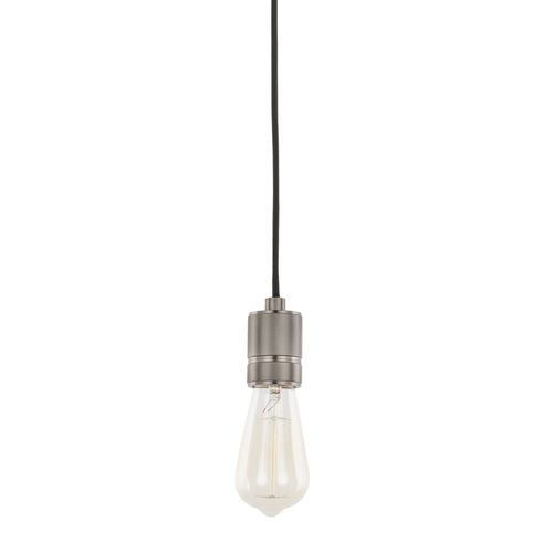 Check Pendant Light Italux Black Aluminum E27 10 cm DS-M-010 MATT BLACK