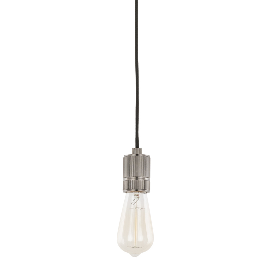 Pendant Light Italux Black Aluminum E27 10 cm DS-M-010 MATT BLACK
